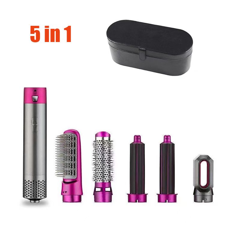 Nieuwe 5 in 1 krultang stijltang met borstel föhn voor droger haar multi styler 2024 beste populair_voghion.com