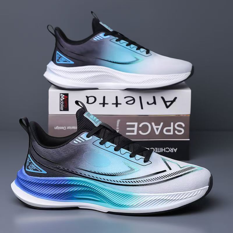2025 Summer New Men's Breathable Refreshing Mesh Comfortable Running Sports Shoes Lightweight Non-Slip_voghion.com