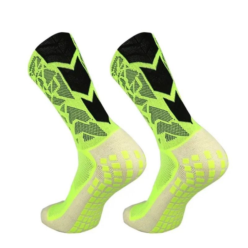 Prestatievoetbalsokken met antislip grip en vochtafvoerende technologie - Mid-Cushion Terry zool voor training, (uniseks, camouflage en effen kleuren)_voghion.com