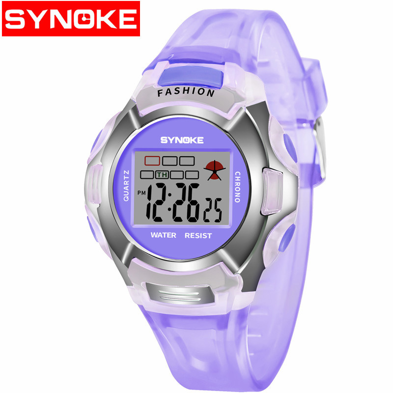 Shinuoke children's watch luminous waterproof sports girl boy student electronic watch spot dropshipping_voghion.com