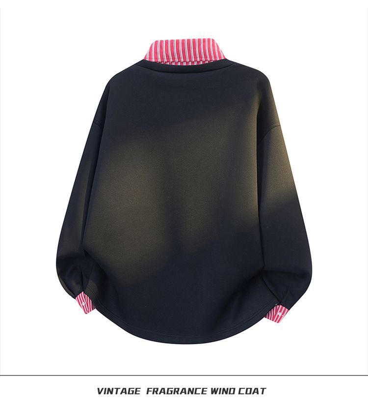 Camicia unisex oversize in flanella a quadri con colletto a strati, pullover casual dalla vestibilità ampia per uomo e donna (M-8XL)_voghion.com