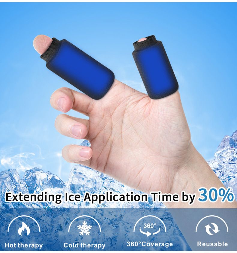 e manicotto di ghiaccio solido in gel rinfrescante a doppio uso caldo e freddo_voghion.com