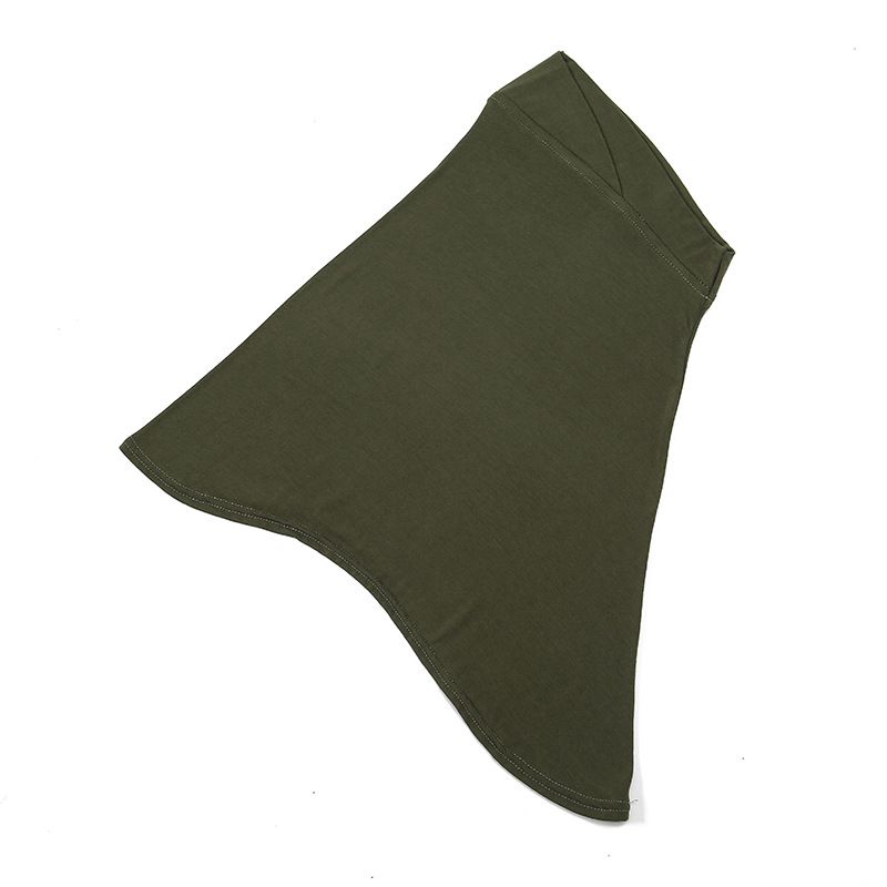 narrow collar single cross head hat bottoming hat wrapped turban hat four seasons casual versatile pullover hat_voghion.com