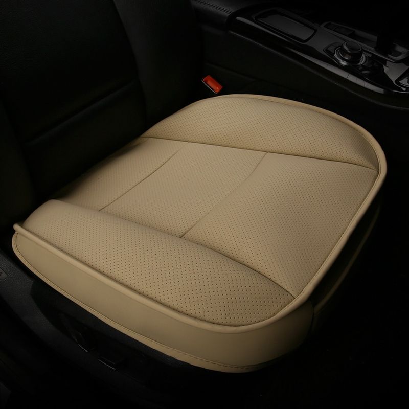 Ultra- Protection Single Without Backrest PU Senior Leather Car Seat Cover For Most Four-Door Sedan&SUV_voghion.com