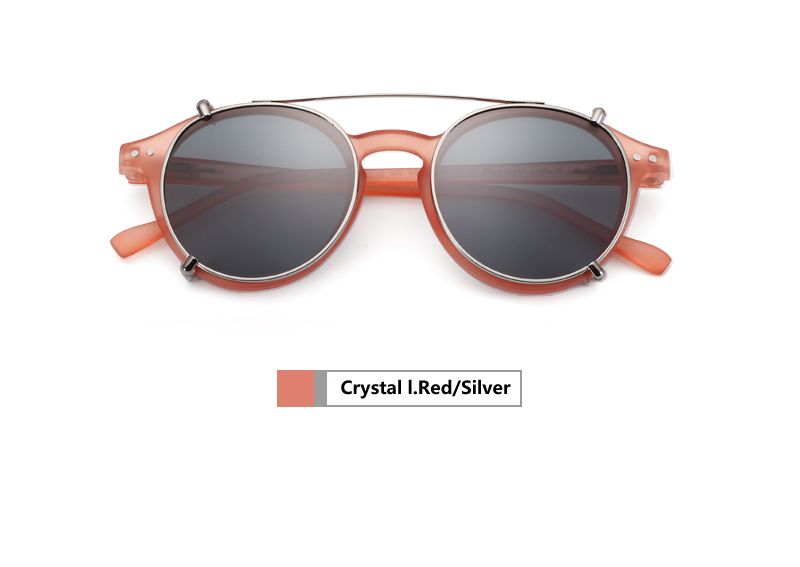 Fashion Fashion ZENOTTIC-Steampunk Style On Sunglasses for Men Women Anti Blue Light Glasses+Polarizing Clip Fashion/Retro Computer_voghion.com