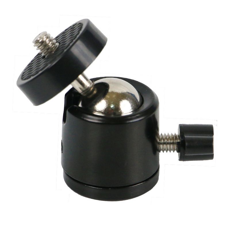 Treppiede con testa a sfera in metallo rotante a 360° Q29 – Stabilizzatore compatto per streaming live, vlogging e fotografia_voghion.com