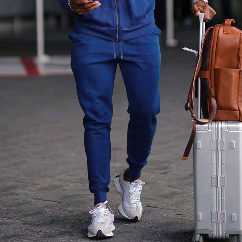 Pantalon de jogging décontracté pour homme, multicolore, polyvalent, ample, pour le sport en plein air, nouvelle collection automne 2023_voghion.com