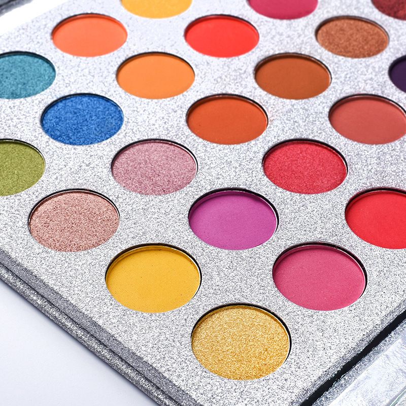 Long-lasting Highlight Matte Pearl Easy-to-Apply Stage Makeup 63 Colors Eyeshadow Large Palette_voghion.com