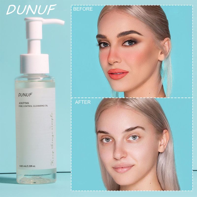 Professional Lip, Face, And Eye Makeup Remover Oil, Gentle And Hydrating Easily Removes Waterproof Makeup, Suitable For All Skin_voghion.com