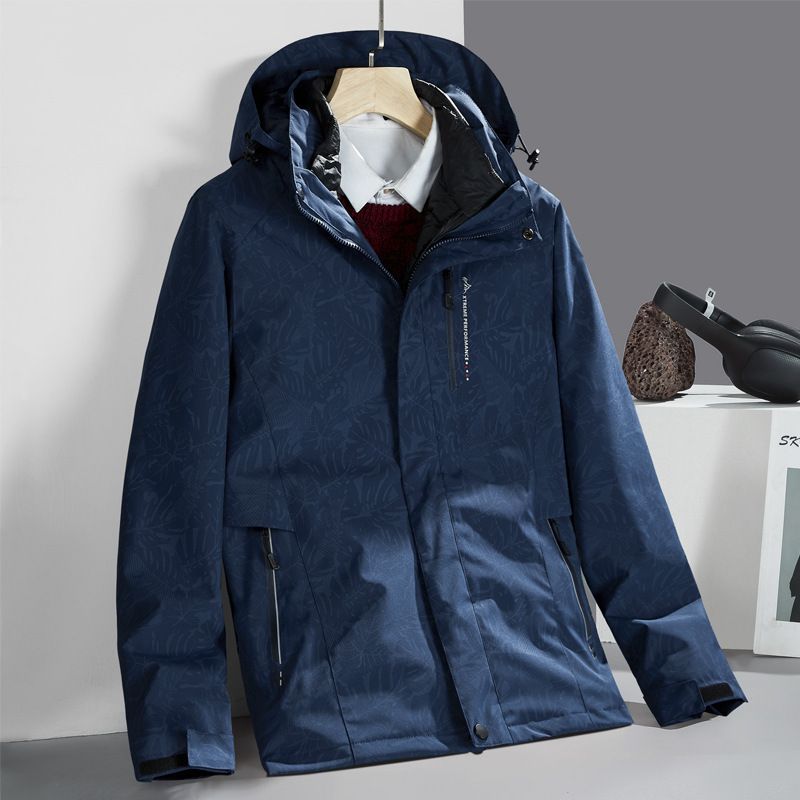 Winter Men And Women Yurong Soft Shell Two-Piece Set Couple Fleece Thickened Coat Outdoor Skiing Mountaineering Jacket_voghion.com
