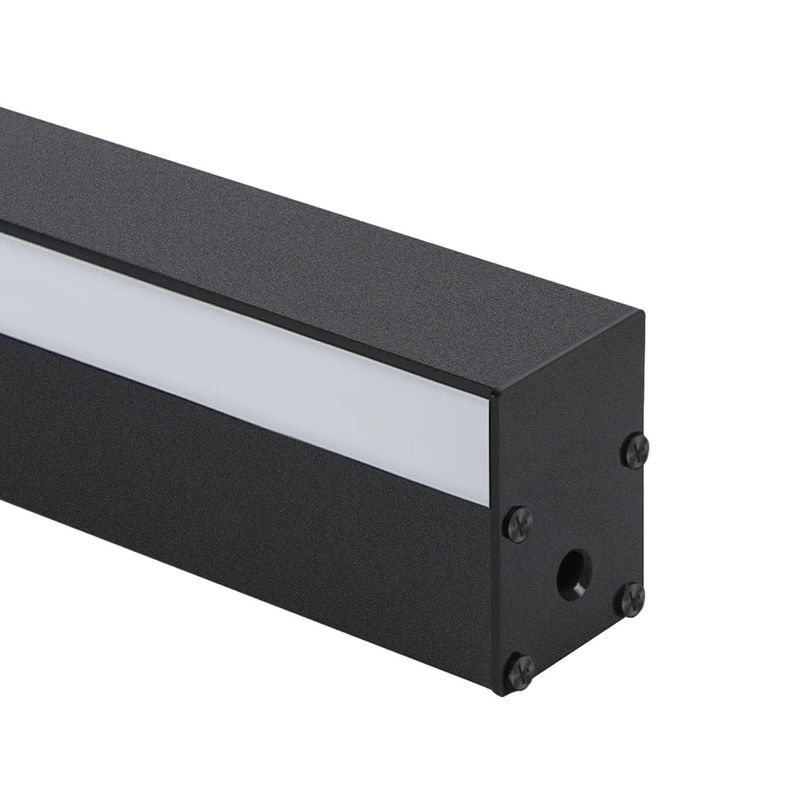 Glitzerlife Wandlampe Led Wandleuchte Innen - 2ER Modern Bettlampe 100CM 34W Up Down Warmweiß Flurlampe Schwarz Wandbeleuchtung Für Treppenhaus Kinderzimmer_voghion.com