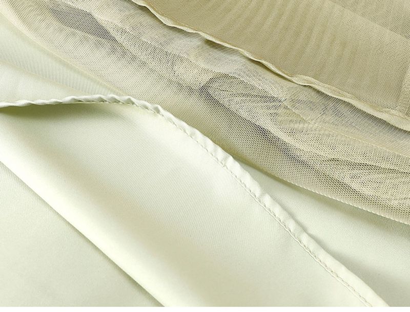 Ženska oblačila Veliko nihajno mrežasto torto krilo krilo ženske pomlad in poletje novo majhno pravljično dolgo krilo Nagubano krilo v liniji_voghion.com