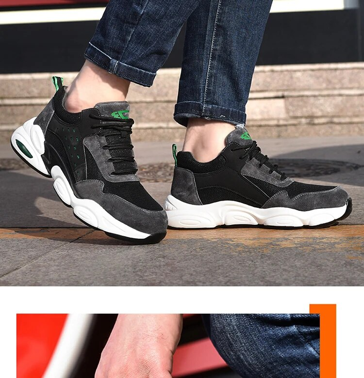 Zapatillas de deporte a prueba de pinchazos para hombre, botas de seguridad indestructibles con punta de acero, zapatos masculinos_voghion.com