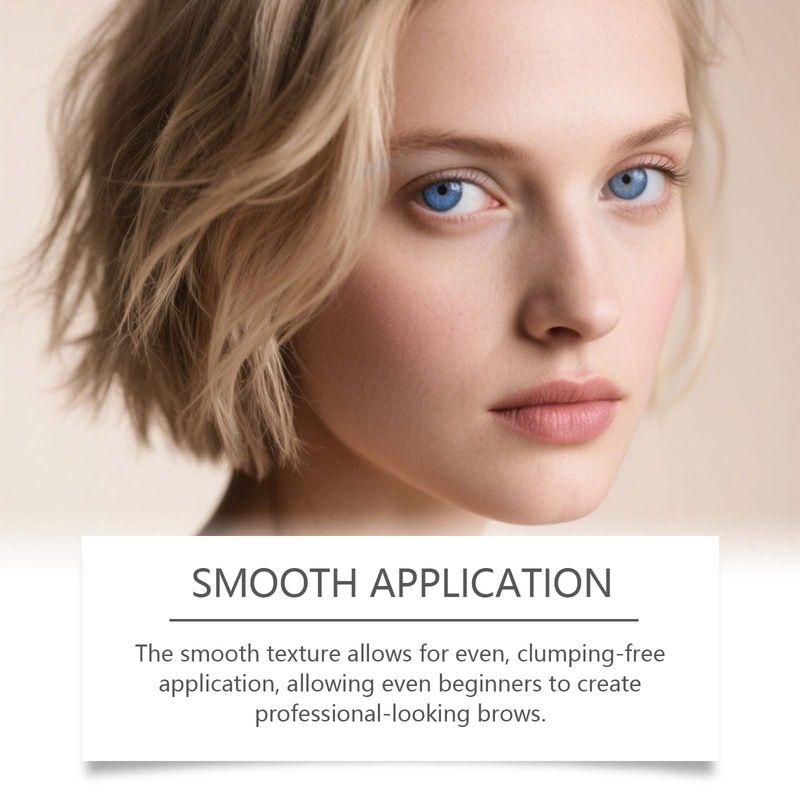 Zephoco Light Brown Four-Prong Eyebrow Pencil Natural Makeup Brow Shaping Distinct Filling Smudge-Resistant_voghion.com