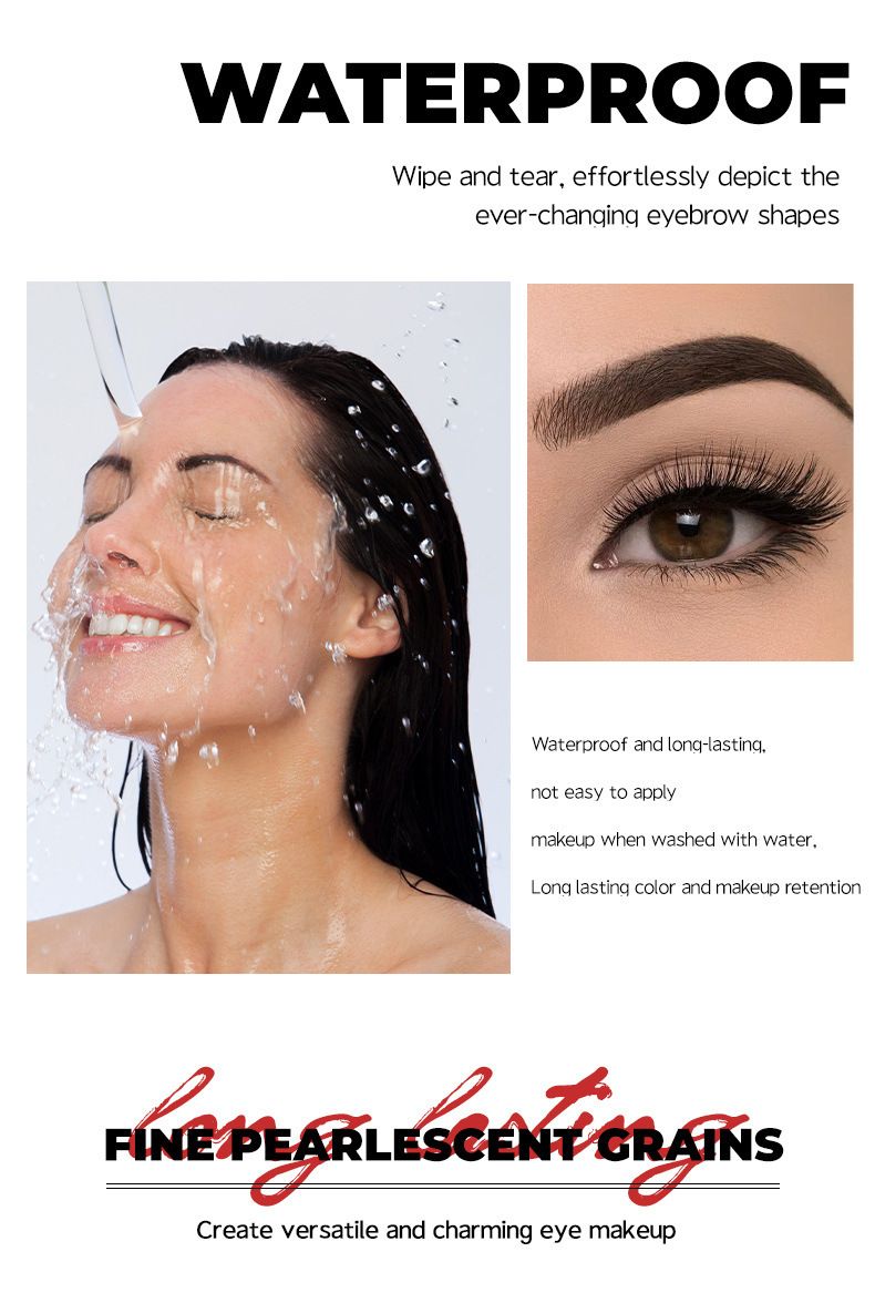 La colla per sopracciglia DIMSHOW Tear Off è resistente all'acqua e al sudore, facile da colorare e non sbava. Colla per sopracciglia a tre colori._voghion.com