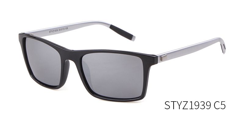 Polarized sunglasses men's senior sense of large frame show face small summer UV protection_voghion.com