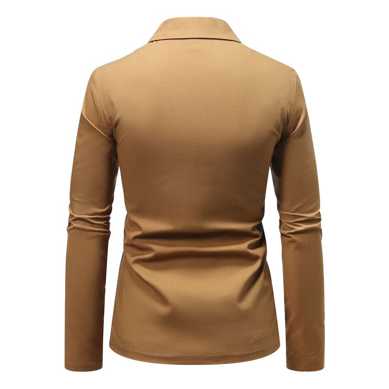 Veste de costume décontractée en coton et lin pour homme, couleur unie, taille européenne_voghion.com