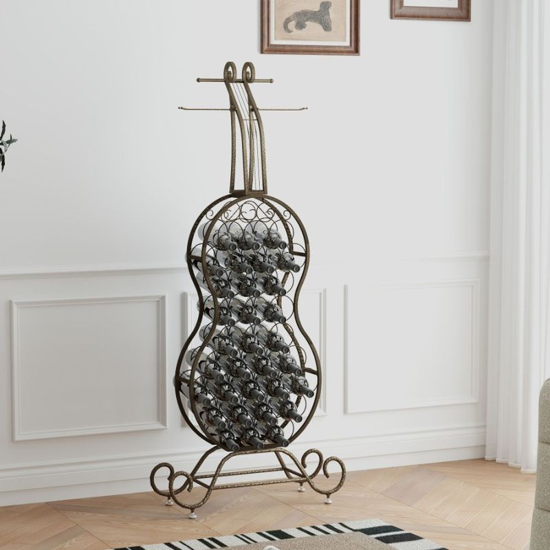 Rack Wine Bakers For For Bottle Shape With And Freestanding Wine Storage Home Wine Storage Wine Bar Organizer Rack Liquor Cello_voghion.com
