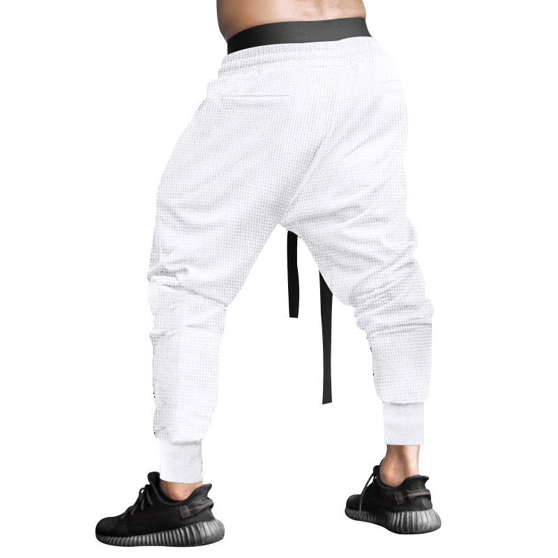 "Men's Breathable Harem Pants – Multi-Pocket Outdoor Lounge Pants With Drawstring Waist (Quick-Dry & Stretch Fabric, S-XXXL)"_voghion.com