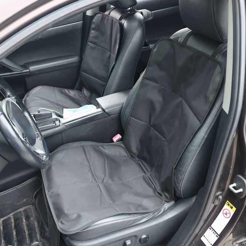 Capa protetora para assento infantil, bebê, animal de estimação, antiderrapante, à prova d'água, anti-riscos, resistente a manchas, com bolsos para palco, carro_voghion.com