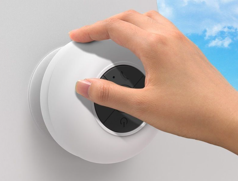 New BTS06 Suction Cup Portable Wireless Mini Car Hands-Free Call Waterproof Bluetooth Speaker_voghion.com