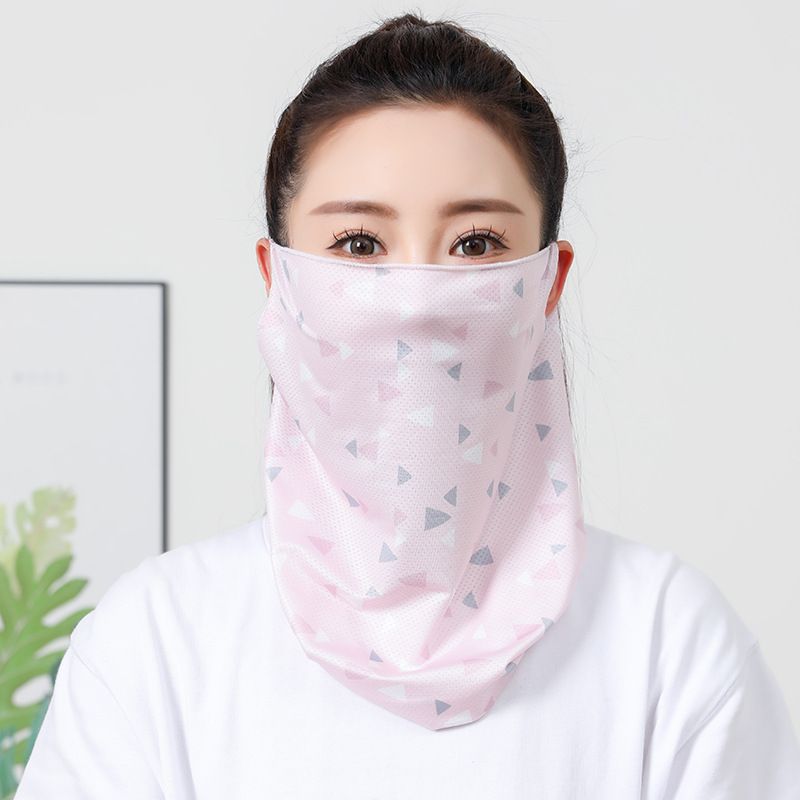 Zomer dun ademend zonnemasker nekwarmer buiten fietsen reizen winddicht stofdicht uv-bescherming voor vrouwen_voghion.com