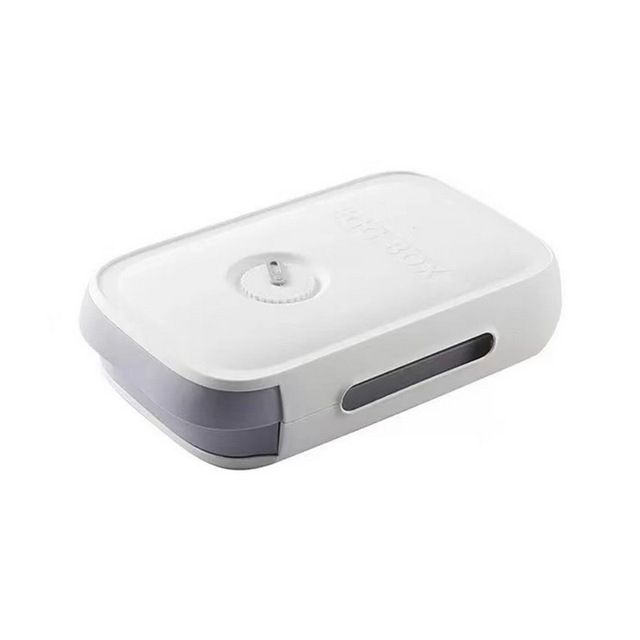 2pcs Refrigerator Egg Storage Box Kitchen Drawer Organizer Fresh Keeping Egg Holder Household Stackable Food Container Case Holder For Kitchen_voghion.com