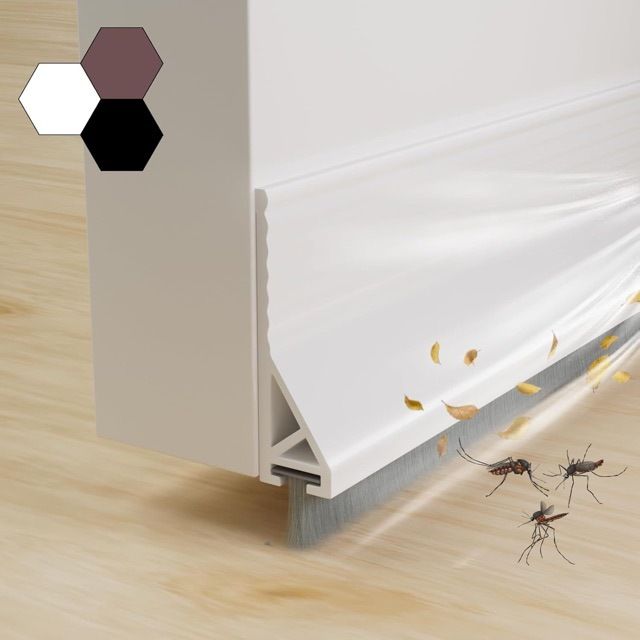 Door Bottom Sealing Strip Single Top Strip No Glue Silent Door Seam Sound Insulation Insulation Insect-proof Sealing Bedroom Windshield Sound_voghion.com