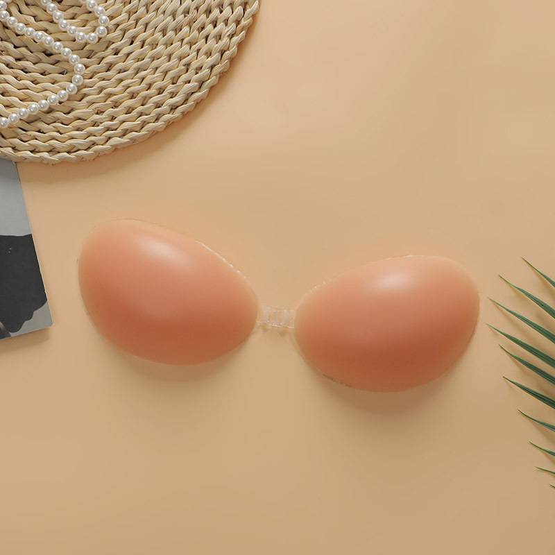 Verdikte siliconen push-up bh strapless onzichtbare borstpatch ademend waterdicht ondergoed bh klaar voor verkoop_voghion.com