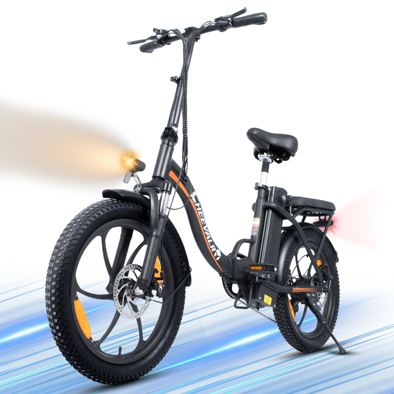 Cheevalry C16 20'' Elcykel 250W 48V 16AH E-cykel Fällbar stadscykel Vuxna_voghion.com