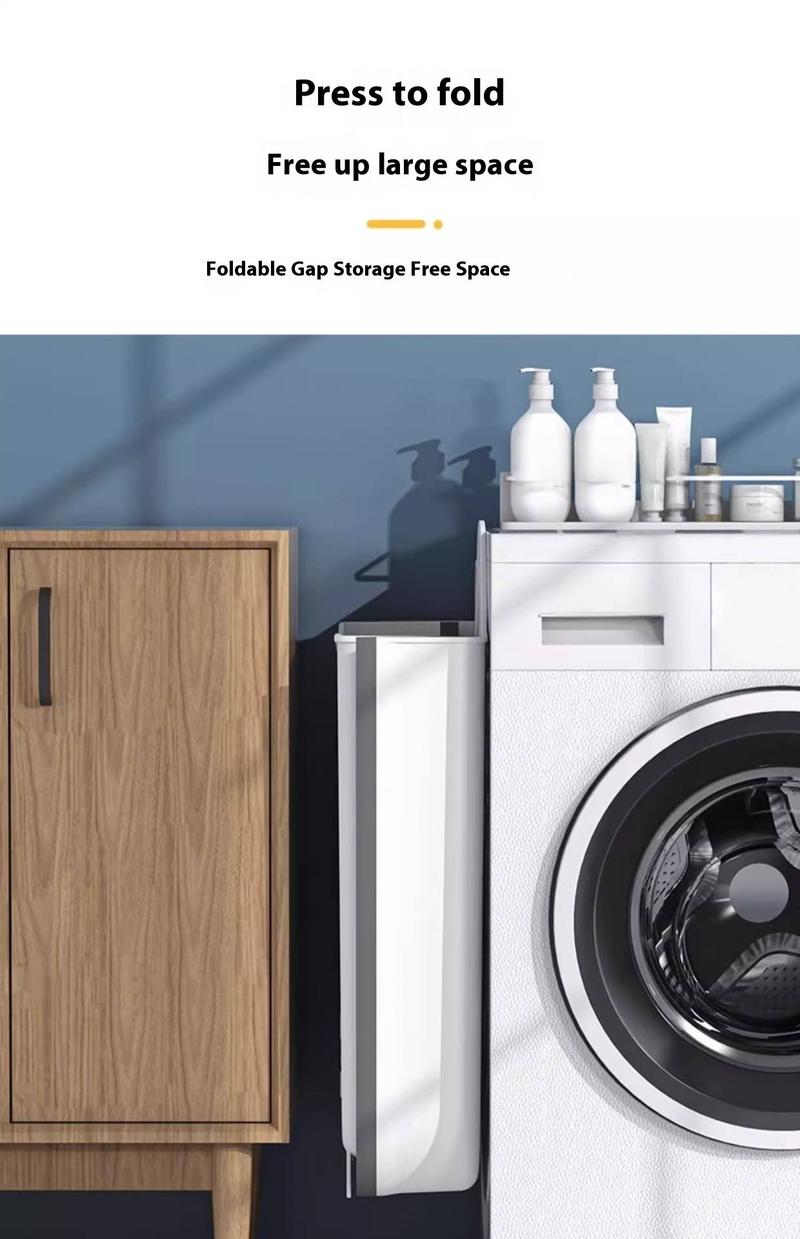 Foldable Laundry Hamper - 2-Pack Collapsible Clothes Basket For Bathroom & Bedroom_voghion.com