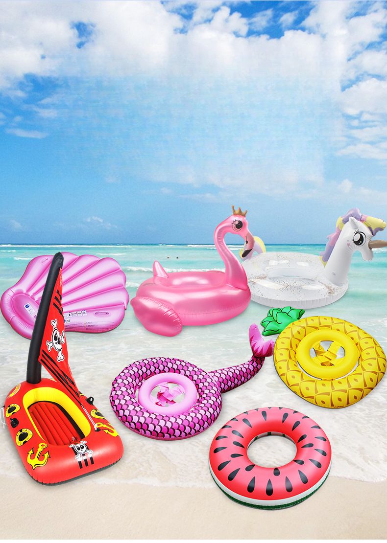 Floating Row Semi-circular Watermelon Lying Bed Adult Swimming Ring Life Buoy Water Inflatable Cushion_voghion.com