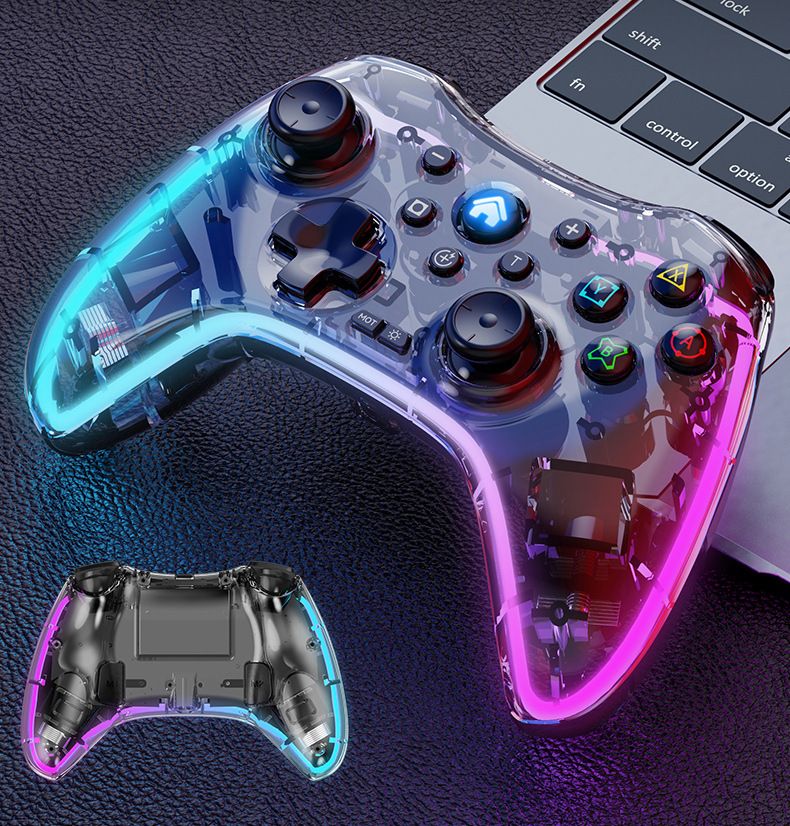 Controller di gioco wireless Bluetooth S03 2.4G per PC, computer, versione Android iOS, mobile, Switch, TV, PS4, Steam_voghion.com
