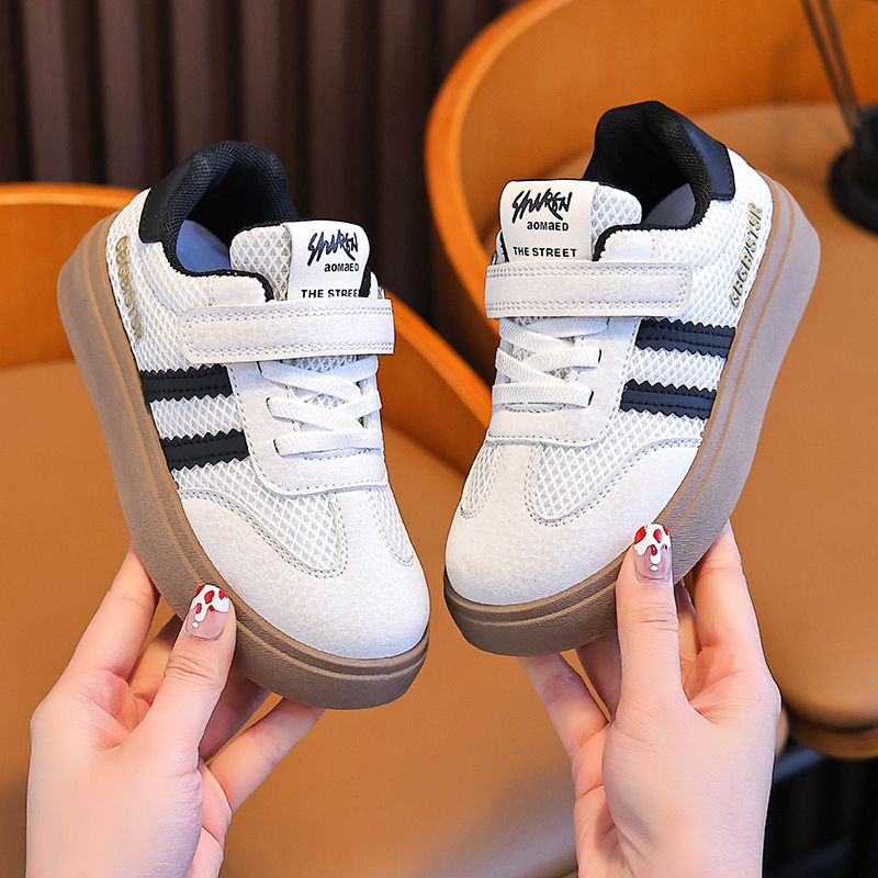 Scarpe da ginnastica per ragazzi 2025, nuove scarpe da ginnastica sportive casual traspiranti in rete basse per bambini, primavera e autunno_voghion.com