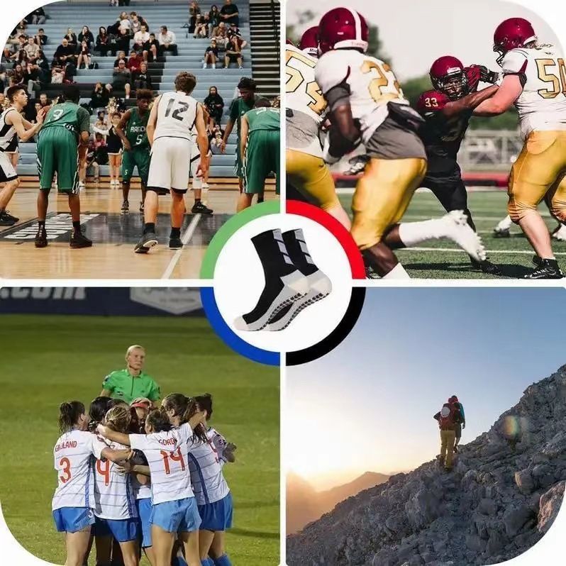 Calzini sportivi, calzini da allenamento, calzini da calcio, calzini da uomo e da donna, calzini antiscivolo in silicone, calzini da basket_voghion.com