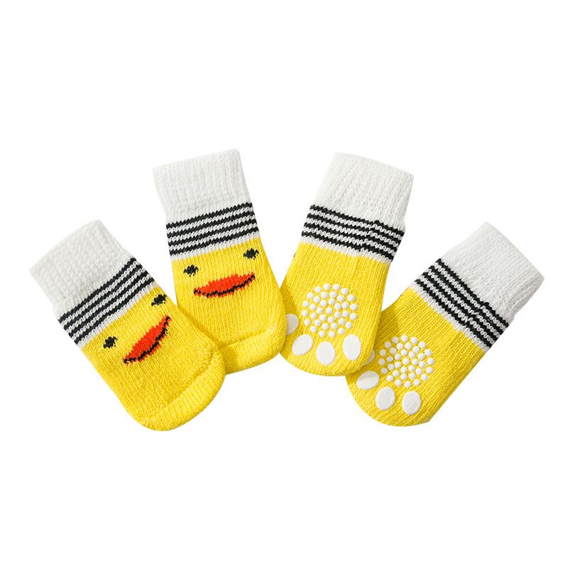 Anti-slip Socks For Dogs And Cats 4 Pcs. By PawParty Store_voghion.com