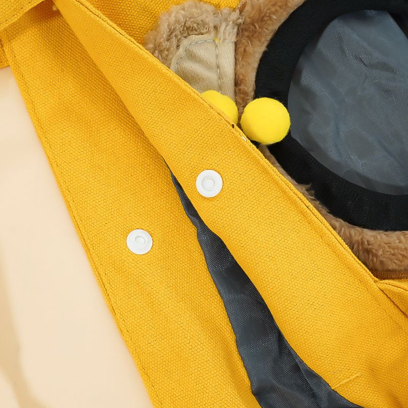 Bolso bandolera para mascotas, ideal para llevar a tu gato o perro pequeño con la cabeza descubierta, con un solo hombro, de Bee Supplies_voghion.com