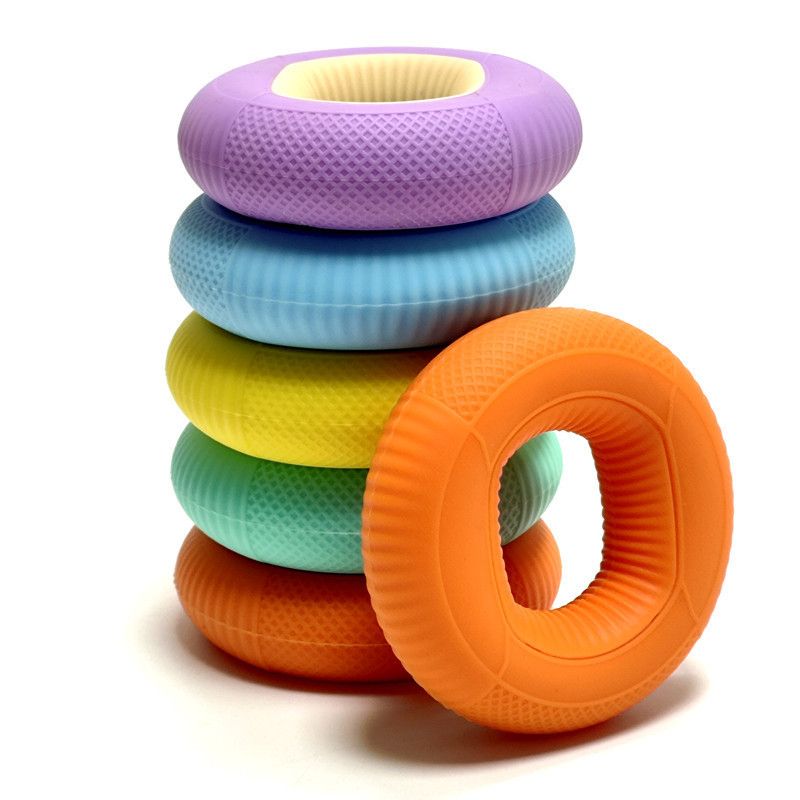 Kraftring für Frauen und Männer, Silikon-Trainingsgerät für professionelle Schüler der Mittelstufe, Handball für Senioren_voghion.com