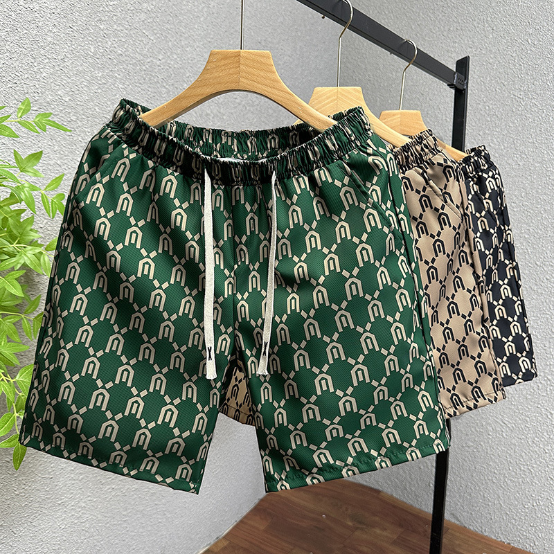 Kurze Hosen für Herren, Sommer, Strandmode, lässige Laufsport-Shorts für Herren, kurze, gerade Hosen für Herren, Flut_voghion.com