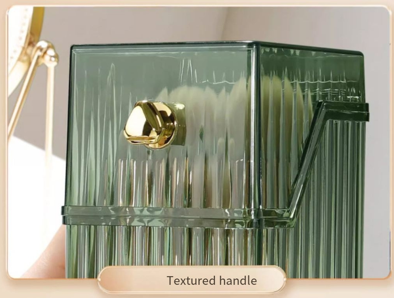 Portapenne antipolvere per pennelli da trucco con coperchio, portapenne da trucco, portapenne da tavolo per pennelli da trucco, portapenne per ombretti_voghion.com