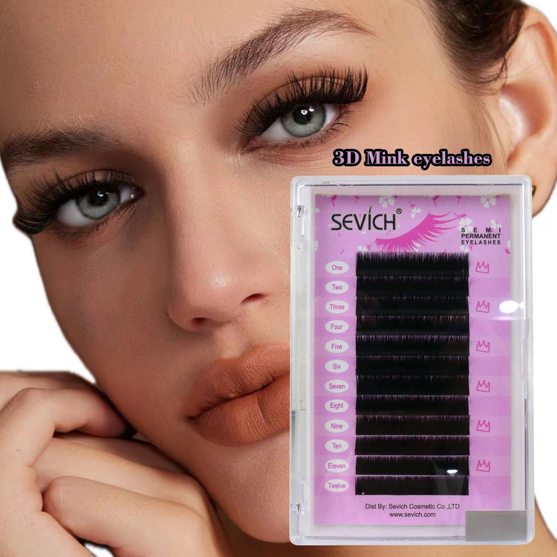 Fluffy Cluster Lashes - 0.07mm Silk Fiber, Instant Fan-Out Effect (Natural & Voluminous, Easy Self-Application)_voghion.com
