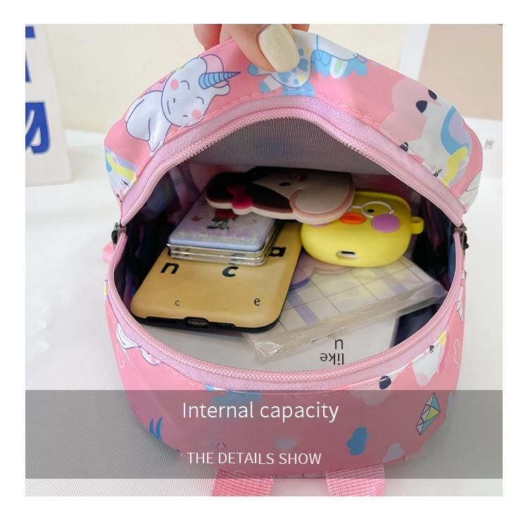 Zaini per bambini, nuovo zaino per la scuola materna, carino unicorno, piccolo zaino per bambine, dinosauro dei cartoni animati, zaino in nylon per ragazzi._voghion.com