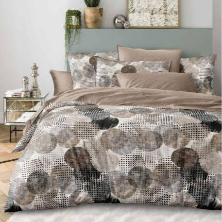 Conjunto de capa de edredom geométrico, conjunto de cama de 3 peças – tamanhos EUA/UE/AU (solteiro/queen/king size), macio e respirável, estilo lençol com elástico, decoração moderna para casa_voghion.com