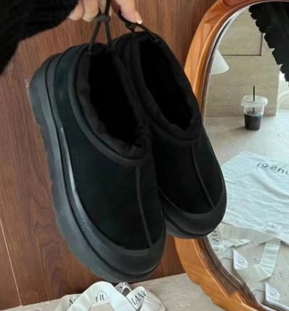 Melard Schneestiefel zum Hineinschlüpfen 2025 Winter Neu Unisex Paar Stil Höher werdende dicke Sohle Fleecegefütterte verdickte Baumwolle_voghion.com