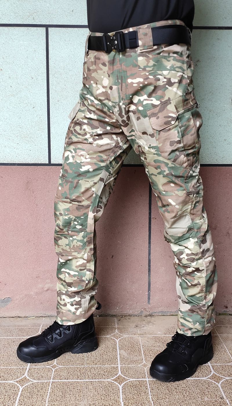Pantaloni mimetici tattici da uomo X7/X9, tessuto a quadri come uniforme da addestramento, 511 Combat, abbigliamento da lavoro, pantaloni multitasche per_voghion.com