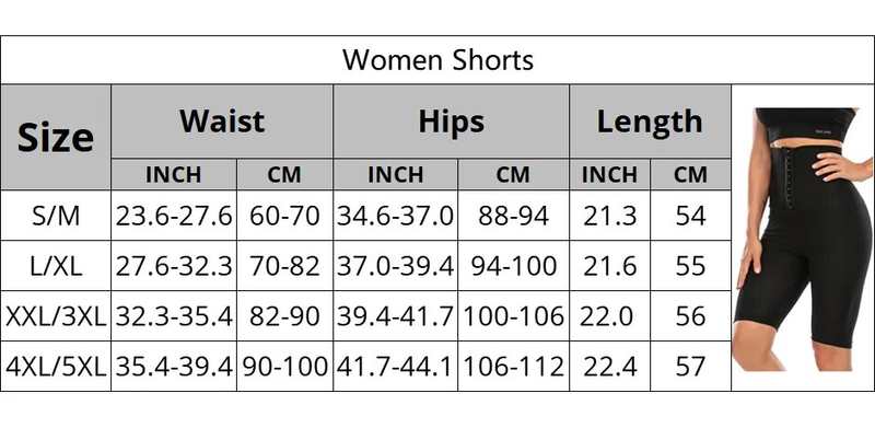 Sauna Shaper-broek voor dames Gewichtsverlies Thermisch zweet Capri-shorts Hoge taille Butt Lifting Workout-legging met buik_voghion.com