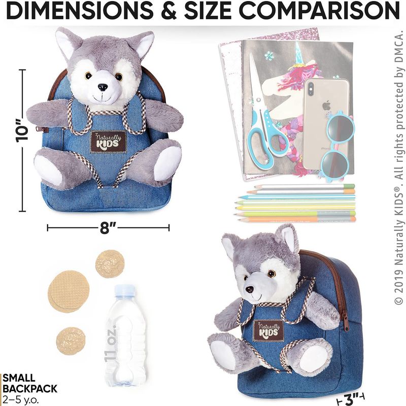 Kanner Schoultasch Denim Dinosaurier Rucksack ofnehmbar Grondschoul Schüler Spillschoul léif Cartoon Rucksack_voghion.com