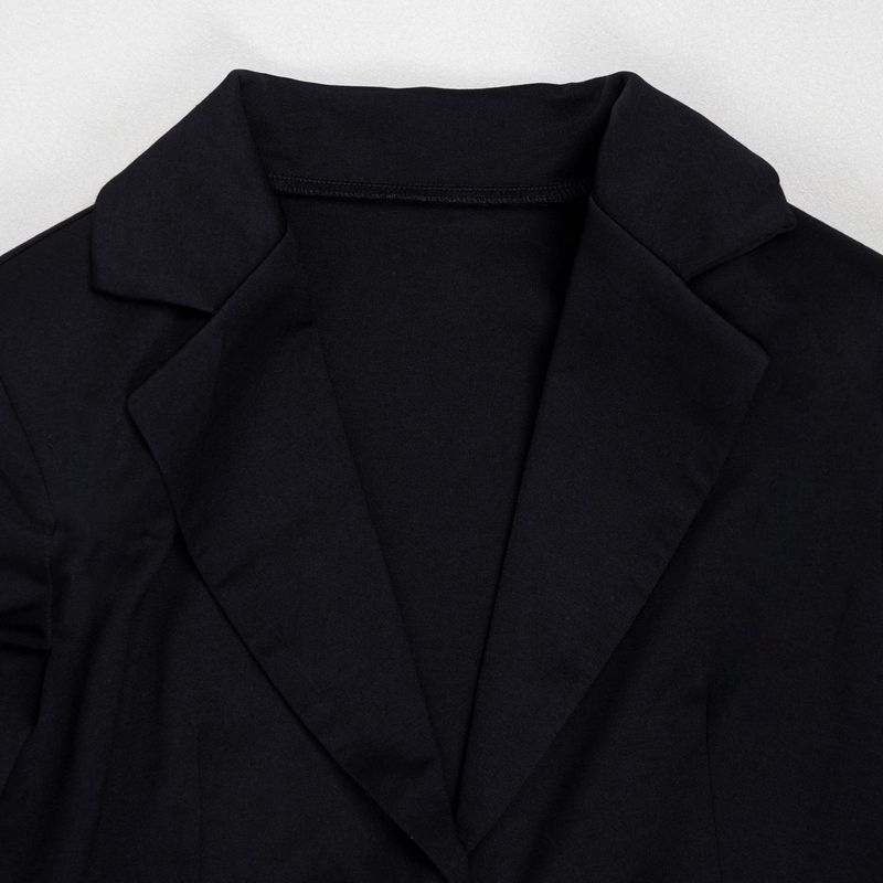 Damenbekleidung Elegantes Büro-Zweiteiler-Set – Slim-Fit-Blazer & Ösenträgerhose (Größen S bis 3XL)_voghion.com