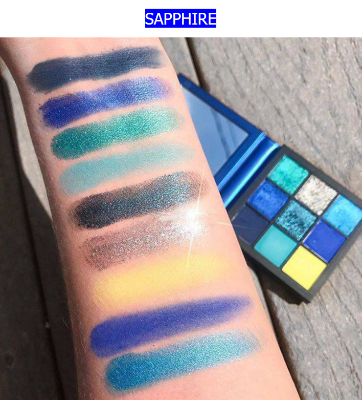 Nowy 9-kolorowy cień do powiek Perłowy cień do powiek Smoky Eye, dziewięciokolorowy diamentowy pojemnik na cienie do powiek_voghion.com