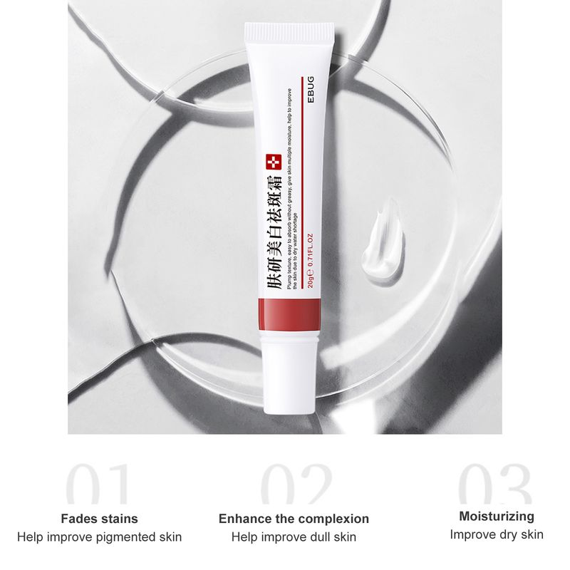 Hislaves 20 g Makel-Entfernungsgel, aufhellende, nicht reizende Hautpflege, Korrektur dunkler Flecken, Entferner, Aufhellungscreme für Mädchen, 20 g_voghion.com